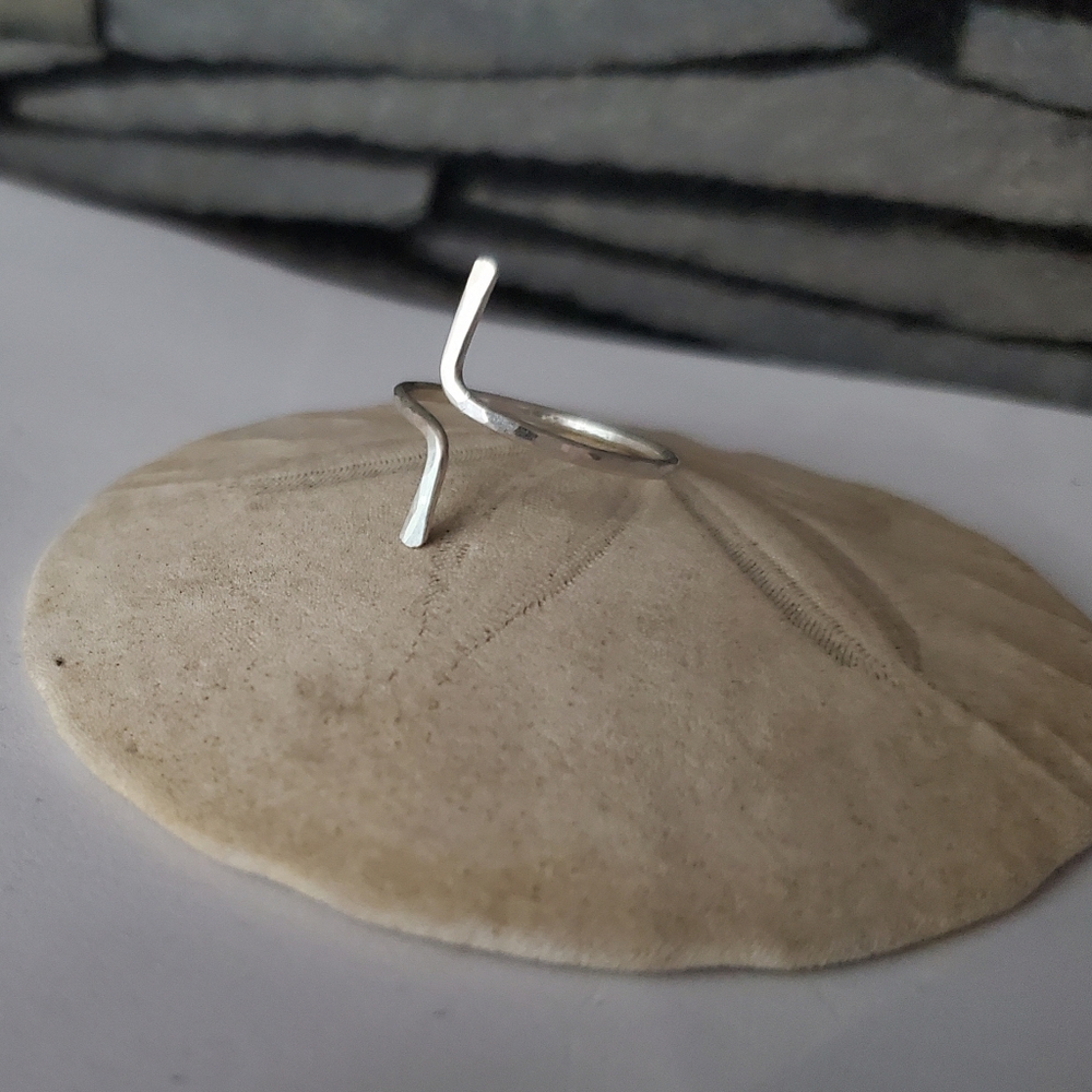 Sterling silver or gold filled handmade ring stack